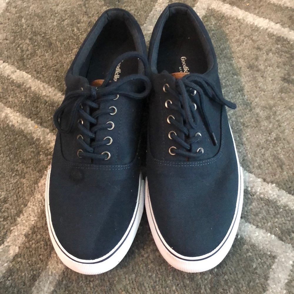 Goodfellow blue loafers
